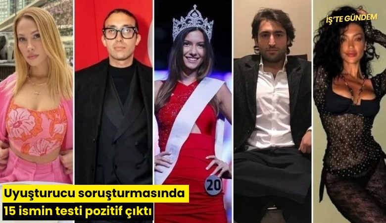Uyuşturucu soruşturmasında 15 ismin testi pozitif çıktı