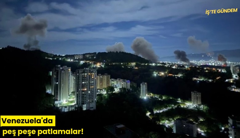 Venezuela'da peş peşe patlamalar!