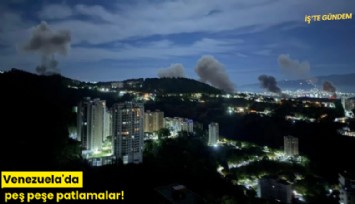 Venezuela'da peş peşe patlamalar!