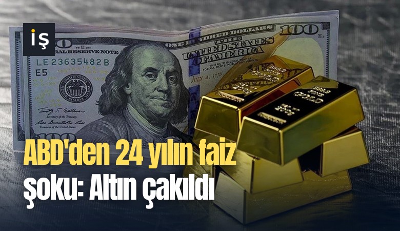 ABD'den 24 yılın faiz şoku: Altın çakıldı