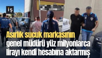 Asırlık sucuk markasının genel müdürü yüz milyonlarca lirayı kendi hesabına aktarmış