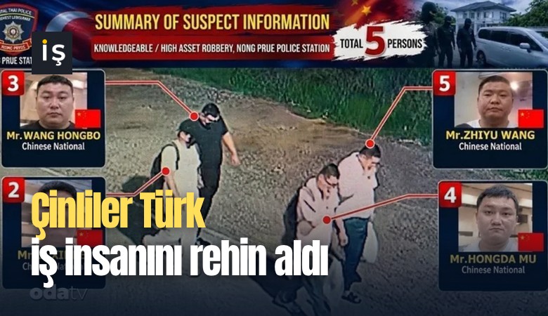 Çinliler Türk iş insanını rehin aldı