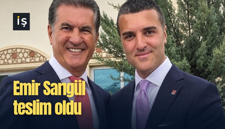 Emir Sarıgül teslim oldu