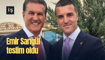 Emir Sarıgül teslim oldu
