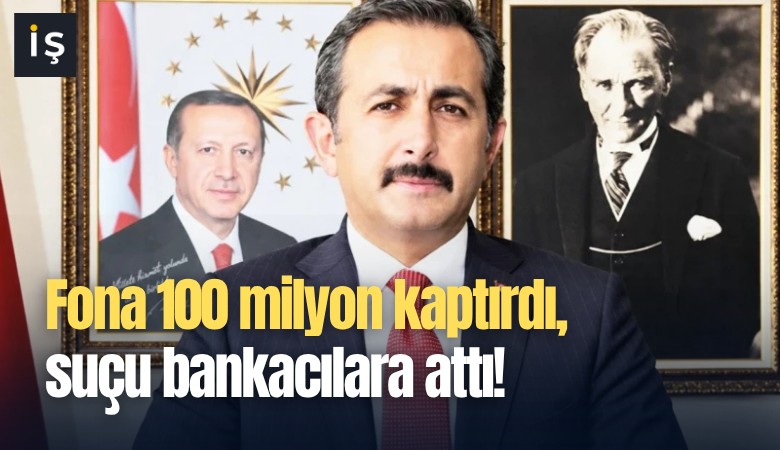 Fona 100 milyon kaptırdı, suçu bankacılara attı!