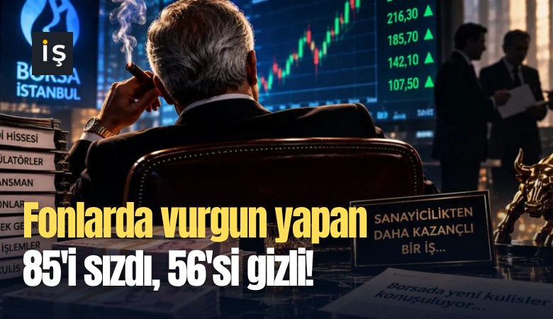 Fonlarda vurgun yapan 85'i sızdı, 56'si gizli!