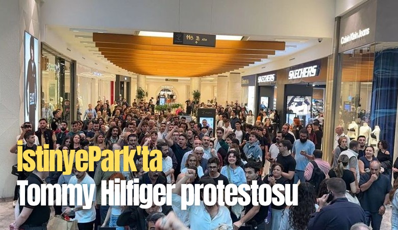İstinyePark'ta Tommy Hilfiger protestosu