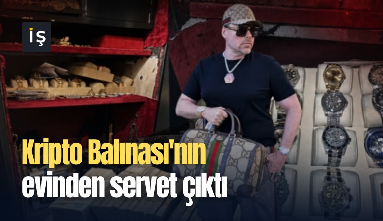 Kripto Balınası'nın evinden servet çıktı