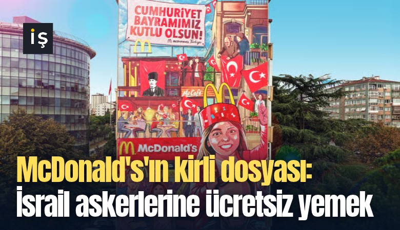 McDonald's'ın kirli dosyası: İsrail askerlerine ücretsiz yemek