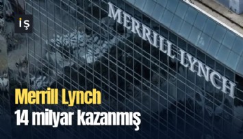 Merrill Lynch 14 milyar kazanmış