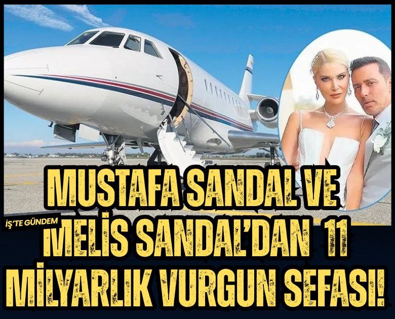 Mustafa Sandal ve Melis Sandal Sütşurup'tan 11 milyarlık vurgun sefası!