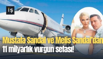 Mustafa Sandal ve Melis Sandal Sütşurup'tan 11 milyarlık vurgun sefası!