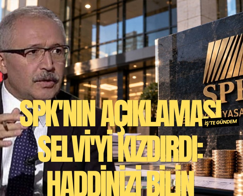 SPK'nın açıklaması Selvi'yi kızdırdı: Haddinizi bilin