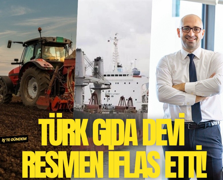 Türk gıda devi resmen iflas etti!