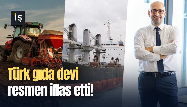 Türk gıda devi resmen iflas etti!