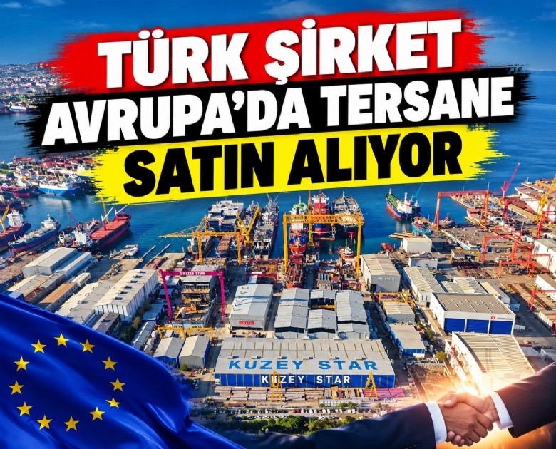 Türk şirket Avrupa'da tersane satın alıyor