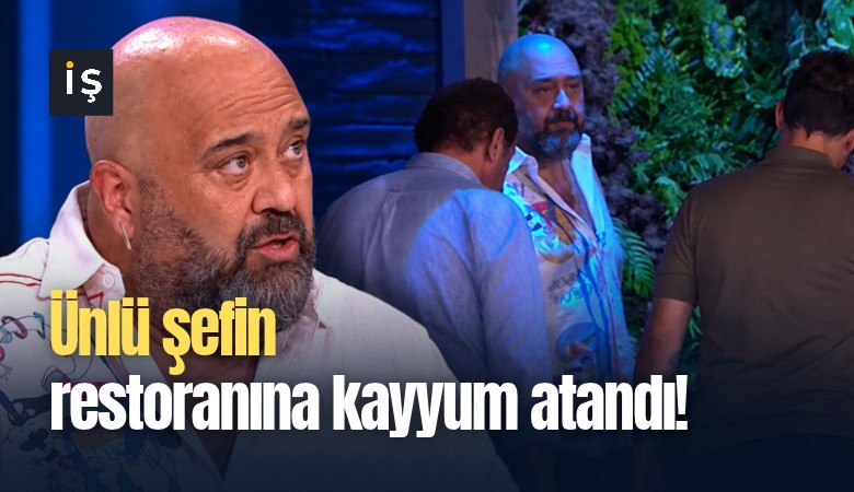 Ünlü şefin restoranına kayyum atandı!