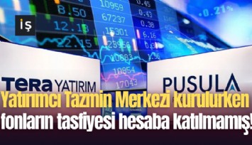 Yatırımcı Tazmin Merkezi kurulurken fonların tasfiyesi hesaba katılmamış!