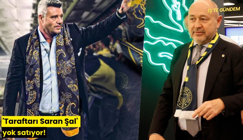 'Taraftarı Saran Şal' yok satıyor!