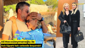Ali Hacısüleymanoğlu ile Aslı Sipahi tek celsede boşandı!