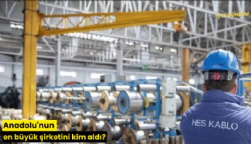 Anadolu'nun en büyük şirketini kim aldı?