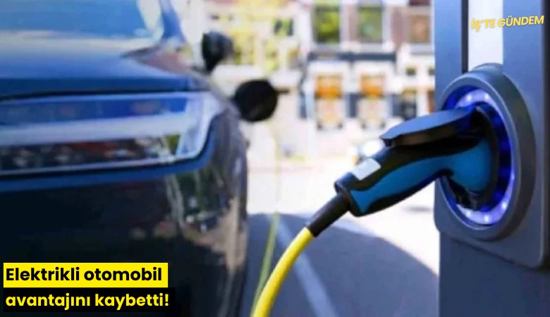 Elektrikli otomobil avantajını kaybetti!