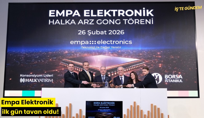 Empa Elektronik ilk gün tavan oldu!