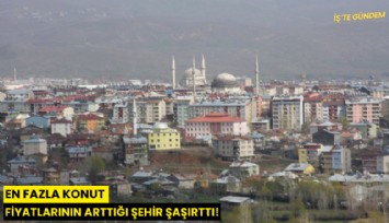 En fazla konut fiyatlarının arttığı şehir şaşırttı!