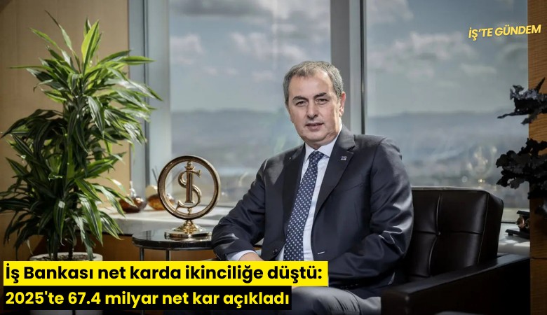 İş Bankası net karda ikinciliğe düştü: 2025'te 67.4 milyar net kar açıkladı