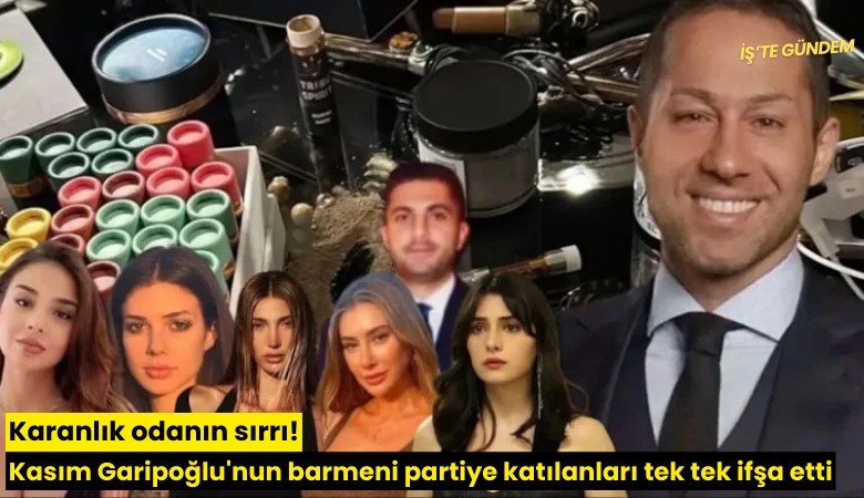 Karanlık odanın sırrı! Kasım Garipoğlu'nun barmeni partiye katılanları tek tek ifşa etti