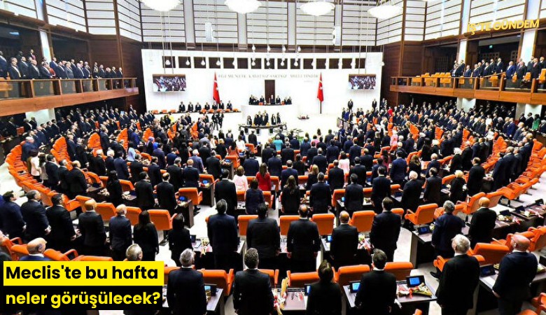 Meclis'te bu hafta neler görüşülecek?