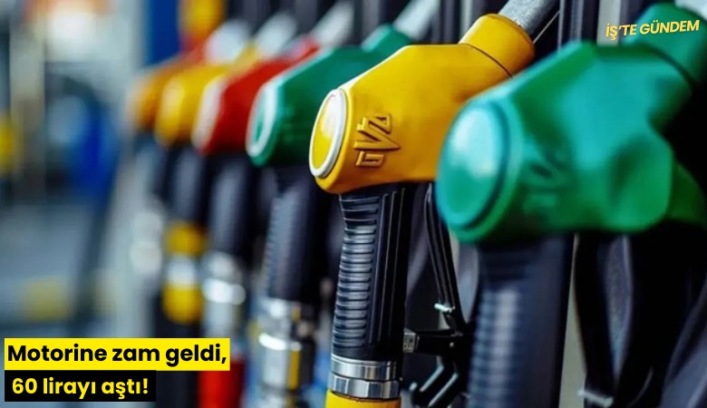 Motorine zam geldi, 60 lirayı aştı!