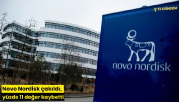 Novo Nordisk çakıldı, yüzde 11 değer kaybetti