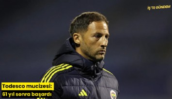 Todesco mucizesi: 61 yıl sonra başardı