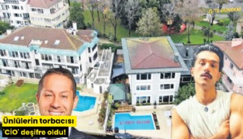 Ünlülerin torbacısı 'CİO' deşifre oldu!
