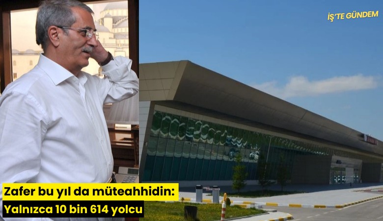 Zafer bu yıl da müteahhidin: Yalnızca 10 bin 614 yolcu