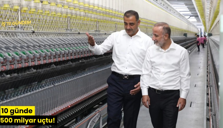 10 günde 500 milyar uçtu!