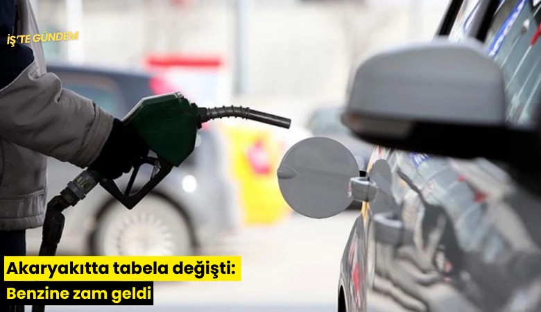 Akaryakıtta tabela değişti: Benzine zam geldi