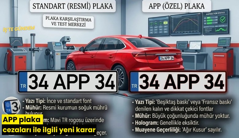 APP plaka cezaları ile ilgili yeni karar