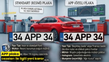 APP plaka cezaları ile ilgili yeni karar