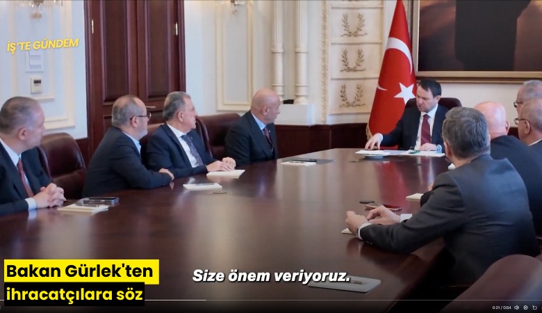 Bakan Gürlek'ten ihracatçılara söz