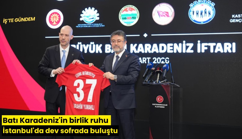 Batı Karadeniz'in birlik ruhu İstanbul'da dev sofrada buluştu