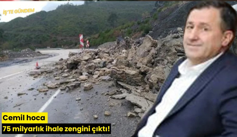 Cemil hoca 75 milyarlık ihale zengini çıktı!