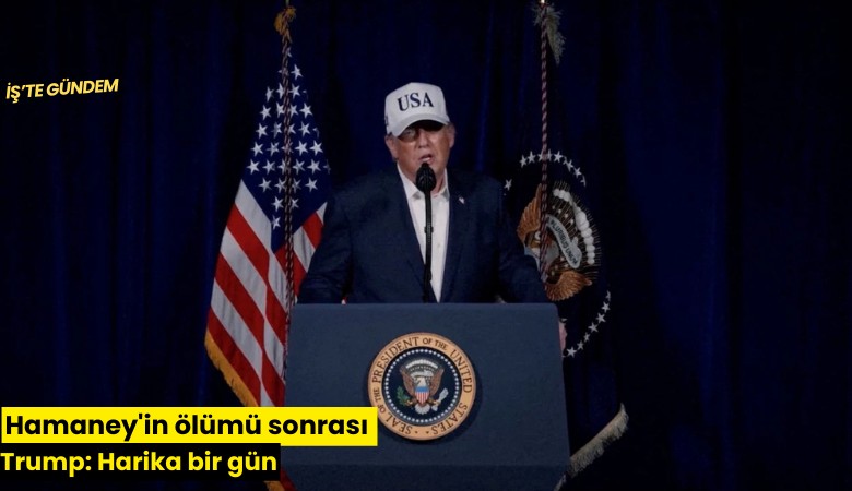 Hamaney'in ölümü sonrası Trump: Harika bir gün