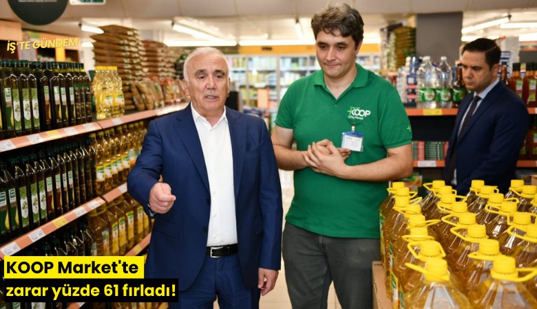 KOOP Market'te zarar yüzde 61 fırladı!