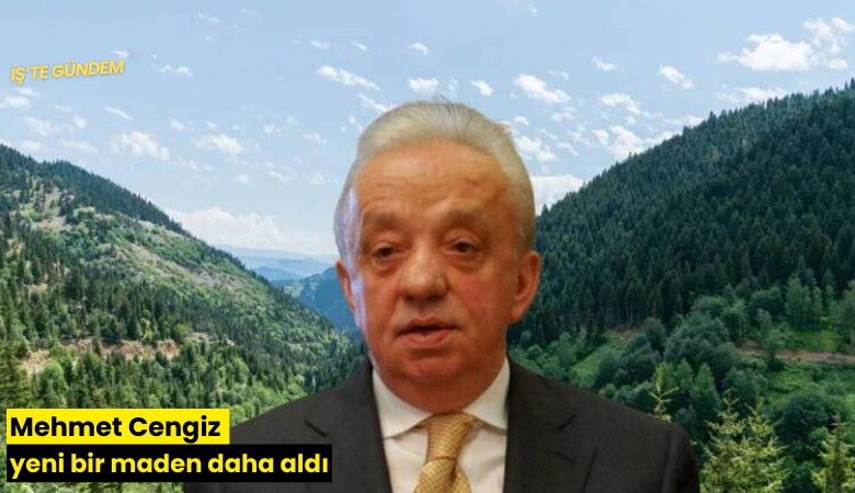 Mehmet Cengiz yeni bir maden daha aldı