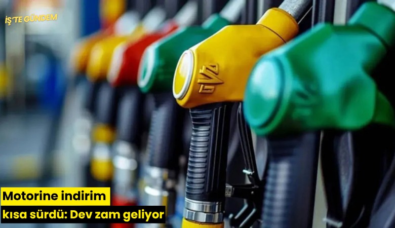 Motorine indirim kısa sürdü: Dev zam geliyor