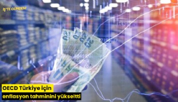 OECD Türkiye için enflasyon tahminini yükseltti