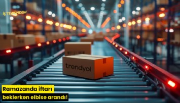 Ramazanda iftarı beklerken elbise arandı!