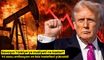 Savaşın Türkiye'ye maliyeti ne kadar? Yıl sonu enflasyon ve faiz hedefleri yükseldi